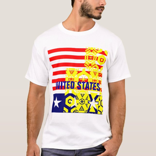 "Vereinigte Staaten " T-Shirt (Vorderseite)