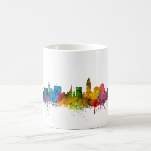 "Vereinigte Staaten", USA, "Stadt Skyline", Tasse (Mittel)