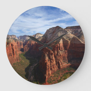 Vereinigte Staaten, Utah, Zion-Nationalpark Große Wanduhr