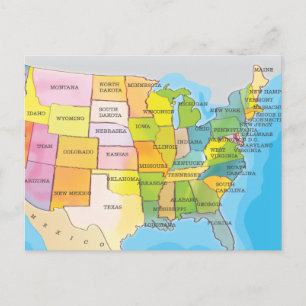 Vereinigte Staaten von Amerika Postkarte
