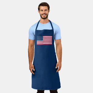 Vereinigte Staaten von Amerika USA-Flagge blau pat Schürze