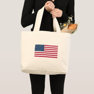 Vereinigte Staaten von Amerika USA-Flagge patrioti Jumbo Stoffbeutel