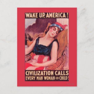 Vereinigte Staaten von Amerika Werbeplakat aus dem Postkarte