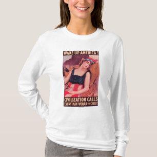 Vereinigte Staaten von Amerika Werbeplakat Zweiter T-Shirt