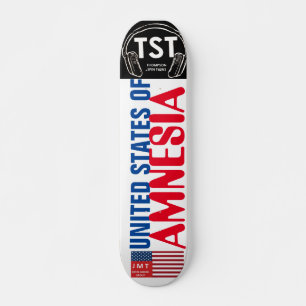 VEREINIGTE STAATEN VON AMNESIE Skateboard, 7¾"-Dec Skateboard