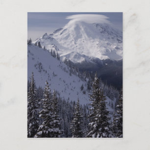 Vereinigte Staaten, Washington, Blick auf den Mt. Postkarte