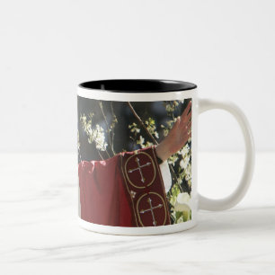 Vereinigte Staaten, Washington, D.C. Papst Benedik Zweifarbige Tasse