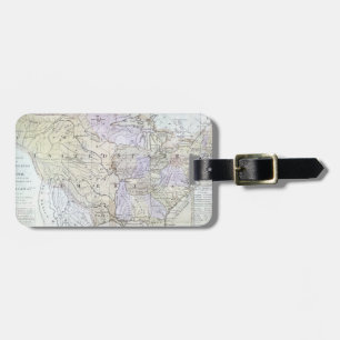 VEREINIGTE STAATEN ZEICHNEN, c1812 auf Gepäckanhänger