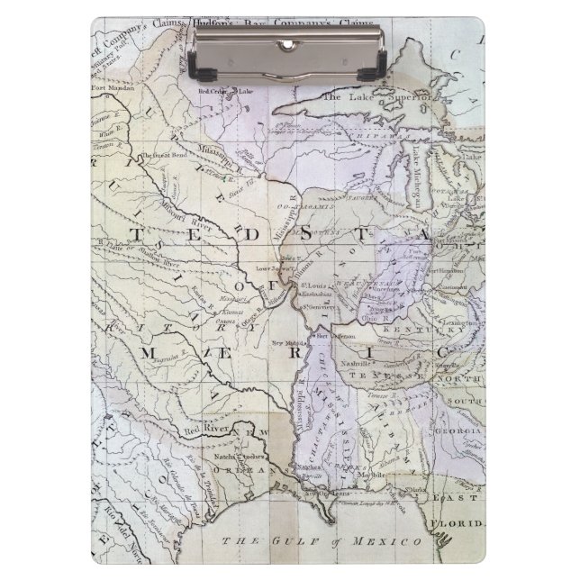 VEREINIGTE STAATEN ZEICHNEN, c1812 auf Klemmbrett (Vorderseite)