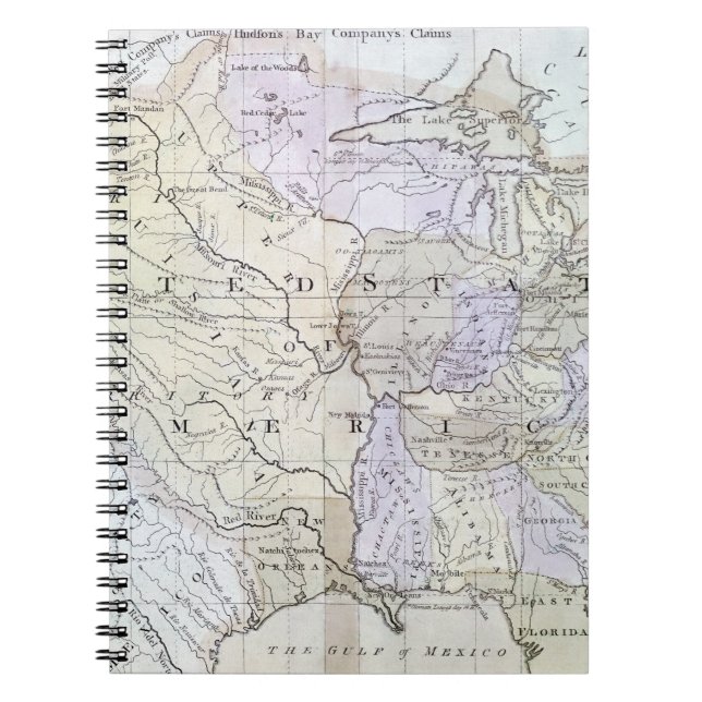 VEREINIGTE STAATEN ZEICHNEN, c1812 auf Notizblock (Vorderseite)