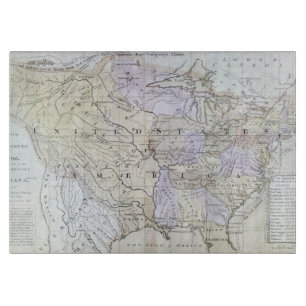 VEREINIGTE STAATEN ZEICHNEN, c1812 auf Schneidebrett