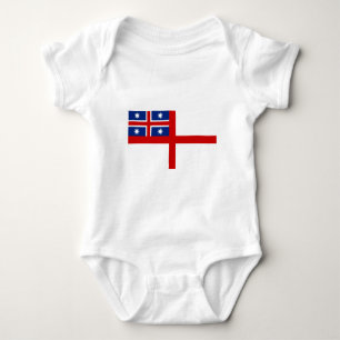 Vereinigte Stämme von Neuseeland-Flagge (1834) Baby Strampler