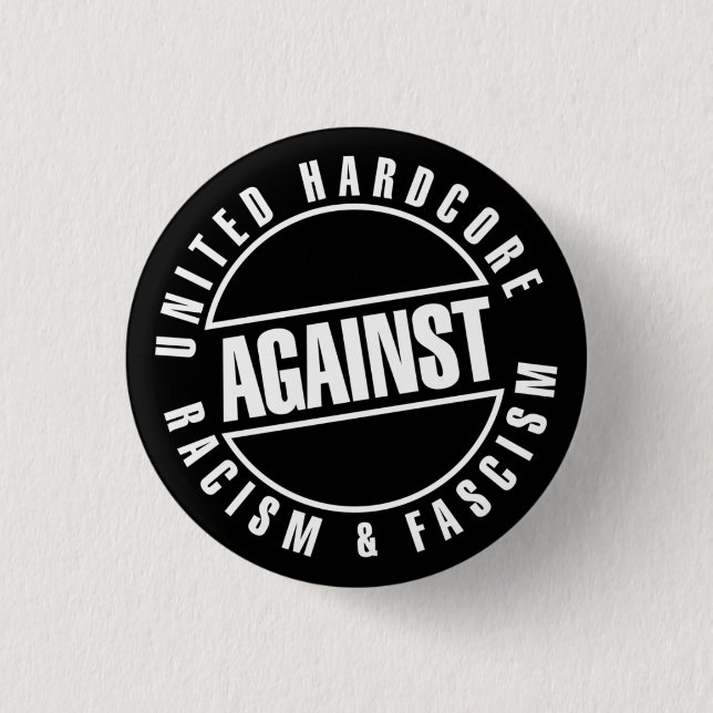 Vereinigtes hardcore. rintanappi/Knopf Button (Vorderseite)