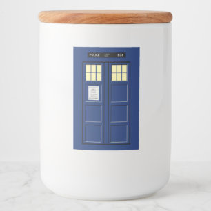 Vereinigtes Königreich - Blue Police Public Call B Lebensmitteletikett