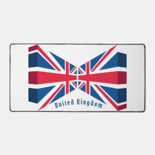 Vereinigtes Königreich Britische Flagge Schreibtis Schreibtischunterlage