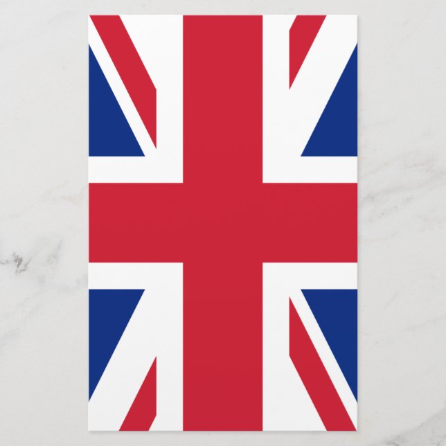 Vereinigtes Königreich (Britische Flagge) (Union J Briefpapier (Vorderseite)