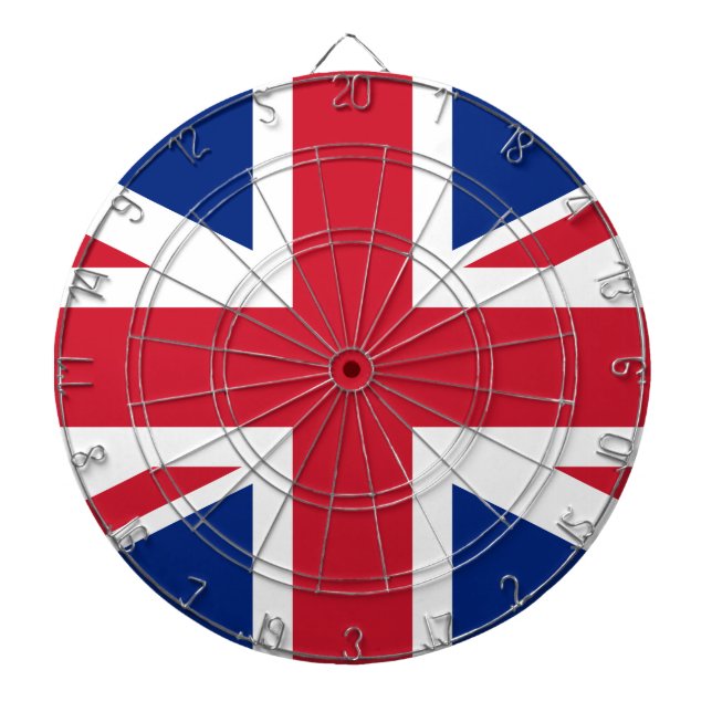 Vereinigtes Königreich (Britische Flagge) (Union J Dartscheibe (vorne)
