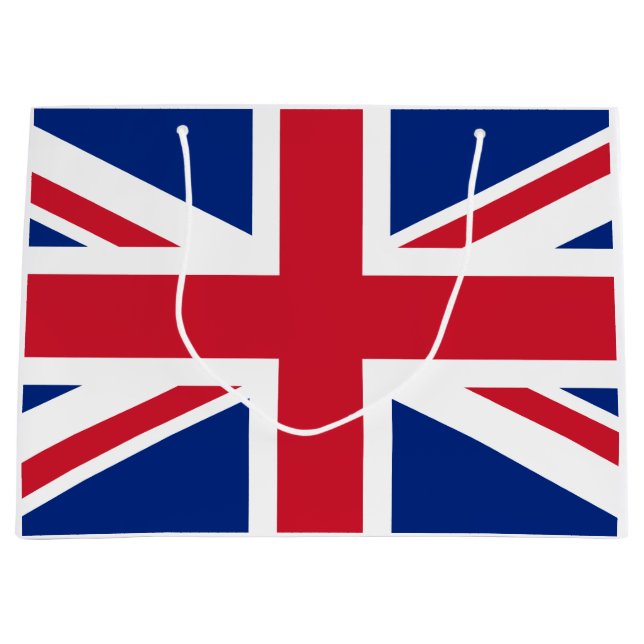 Vereinigtes Königreich (Britische Flagge) (Union J Große Geschenktüte (Vorderseite)