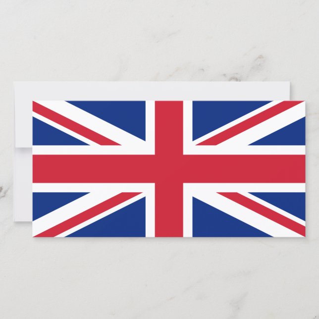 Vereinigtes Königreich (Britische Flagge) (Union J Karte (Vorderseite)