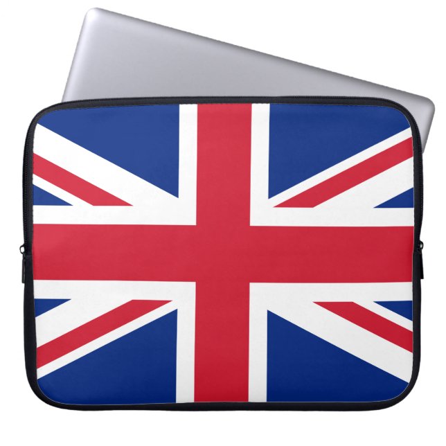 Vereinigtes Königreich (Britische Flagge) (Union J Laptopschutzhülle (Vorderseite)