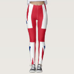 Vereinigtes Königreich (Britische Flagge) (Union J Leggings<br><div class="desc">Dieses Design zeichnet sich durch die nationale Flagge des Vereinigten Königreichs, die auch als Union Jack bekannt ist. Die Flagge ist auch als Königliche Gewerkschaft-Flagge in Kanada bekannt. Es stammt aus dem frühen 17. Jahrhundert, als James I die englischen und irischen Thronen geerbt hatte, die es ihm ermöglichten, England, Irland...</div>