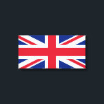 Vereinigtes Königreich (Britische Flagge) (Union J Leinwanddruck<br><div class="desc">Dieses Design zeichnet sich durch die nationale Flagge des Vereinigten Königreichs, die auch als Union Jack bekannt ist. Die Flagge ist auch als Königliche Gewerkschaft-Flagge in Kanada bekannt. Es stammt aus dem frühen 17. Jahrhundert, als James I die englischen und irischen Thronen geerbt hatte, die es ihm ermöglichten, England, Irland...</div>