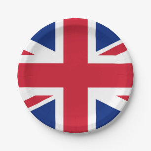 Vereinigtes Königreich (Britische Flagge) (Union J Pappteller