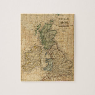 Vereinigtes Königreich England, Schottland und Irl Puzzle