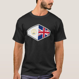 Vereinigtes Königreich Erbe Rhode Island Stolz T-Shirt