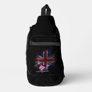 Vereinigtes Königreich Flagge Crossbody Bag