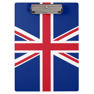 Vereinigtes Königreich Flagge Klemmbrett