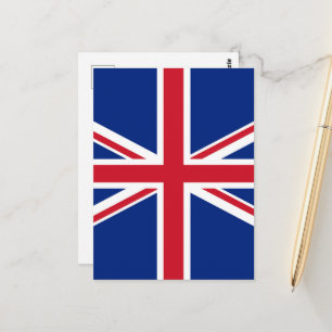 Vereinigtes Königreich Flagge Postkarte