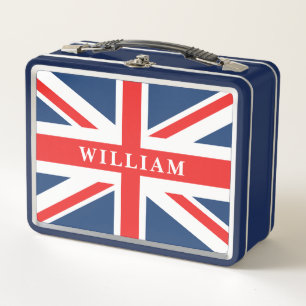 Vereinigtes Königreich Flagge - Union Jack - Benut Metall Brotdose