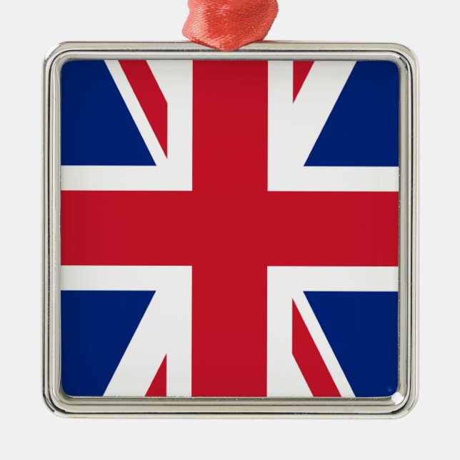 Vereinigtes Königreich Großbritannien Royal Union  Ornament Aus Metall (Vorne)