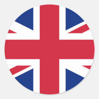 Vereinigtes Königreich Großbritannien Royal Union Runder Aufkleber