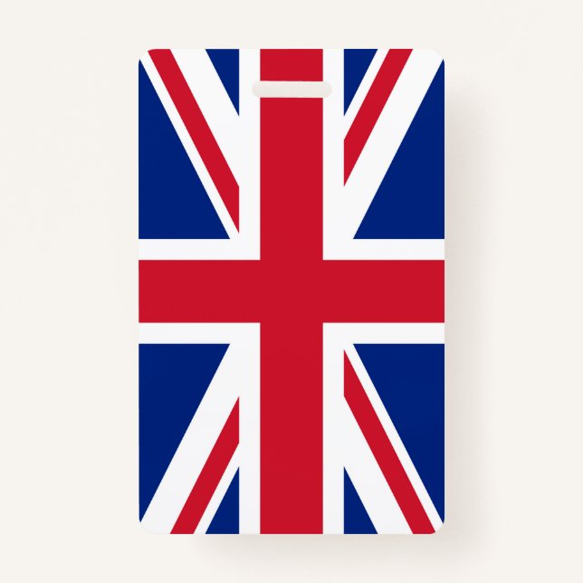 Vereinigtes Königreich Jack Flag Britische Kolonie Ausweis (Vorderseite)