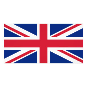 Vereinigtes Königreich Jack Flag Britische Kolonie Fotodruck