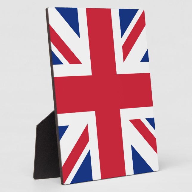 Vereinigtes Königreich Jack Flag Britische Kolonie Fotoplatte (Seite)