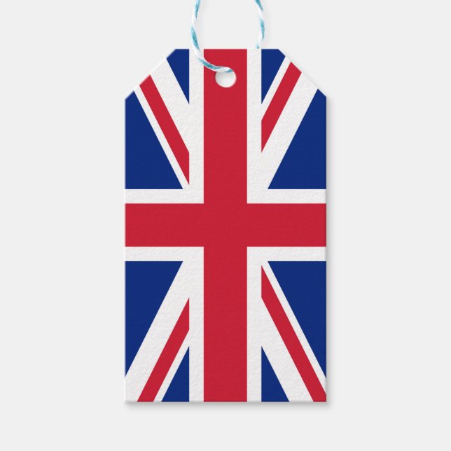 Vereinigtes Königreich Jack Flag Britische Kolonie Geschenkanhänger (Vorderseite)