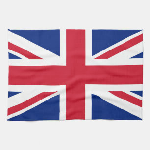 Vereinigtes Königreich Jack Flag Britische Kolonie Geschirrtuch