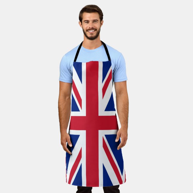 Vereinigtes Königreich Jack Flag Britische Kolonie Schürze (Getragen)