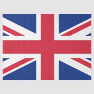 Vereinigtes Königreich Jack Flag Britische Kolonie Seidenpapier