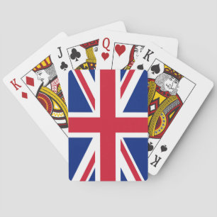 Vereinigtes Königreich Jack Flag Britische Kolonie Spielkarten