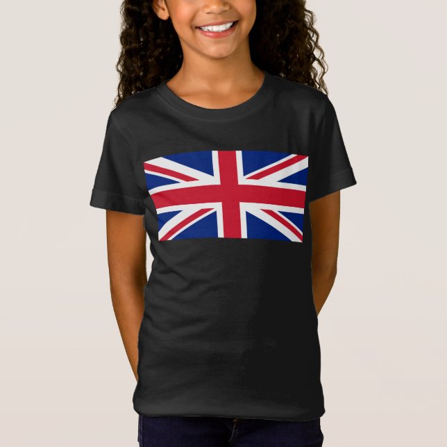 Vereinigtes Königreich Jack Flag Britische Kolonie T-Shirt (Vorderseite)