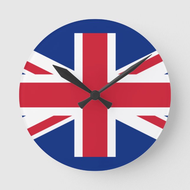 Vereinigtes Königreich Runde Wanduhr (Vorderseite)