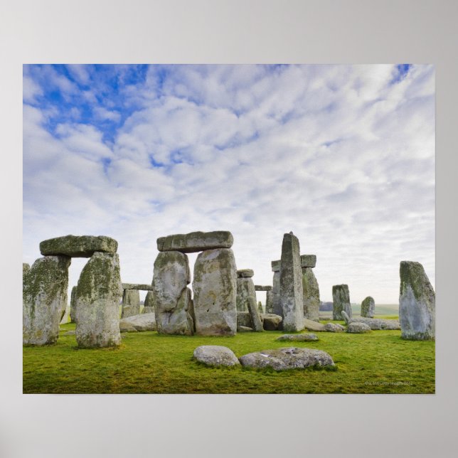 Vereinigtes Königreich Stonehenge Poster (Vorne)