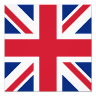 Vereinigtes Königreich Union Jack Flagge Britische Fotodruck