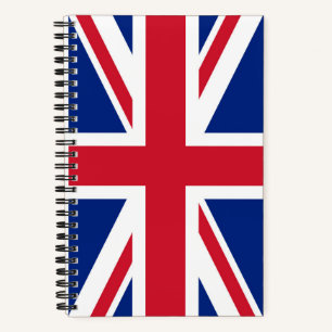 Vereinigtes Königreich Union Jack Flagge britische Notizbuch