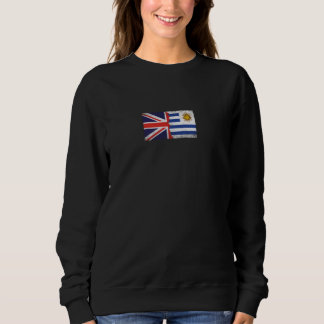 Vereinigtes Königreich Uruguay-Flaggen - Britisch- Sweatshirt