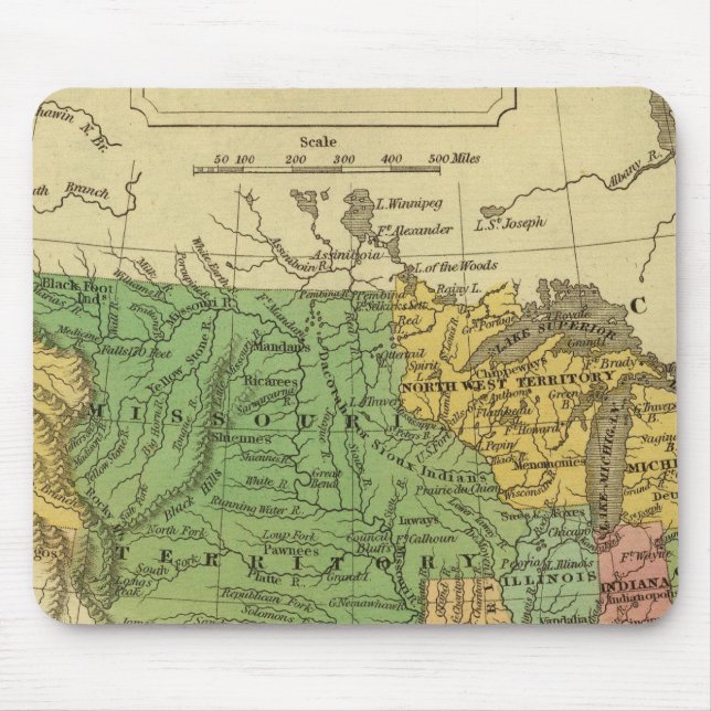 Vereinigtes Staaten 6 Mousepad (Vorne)